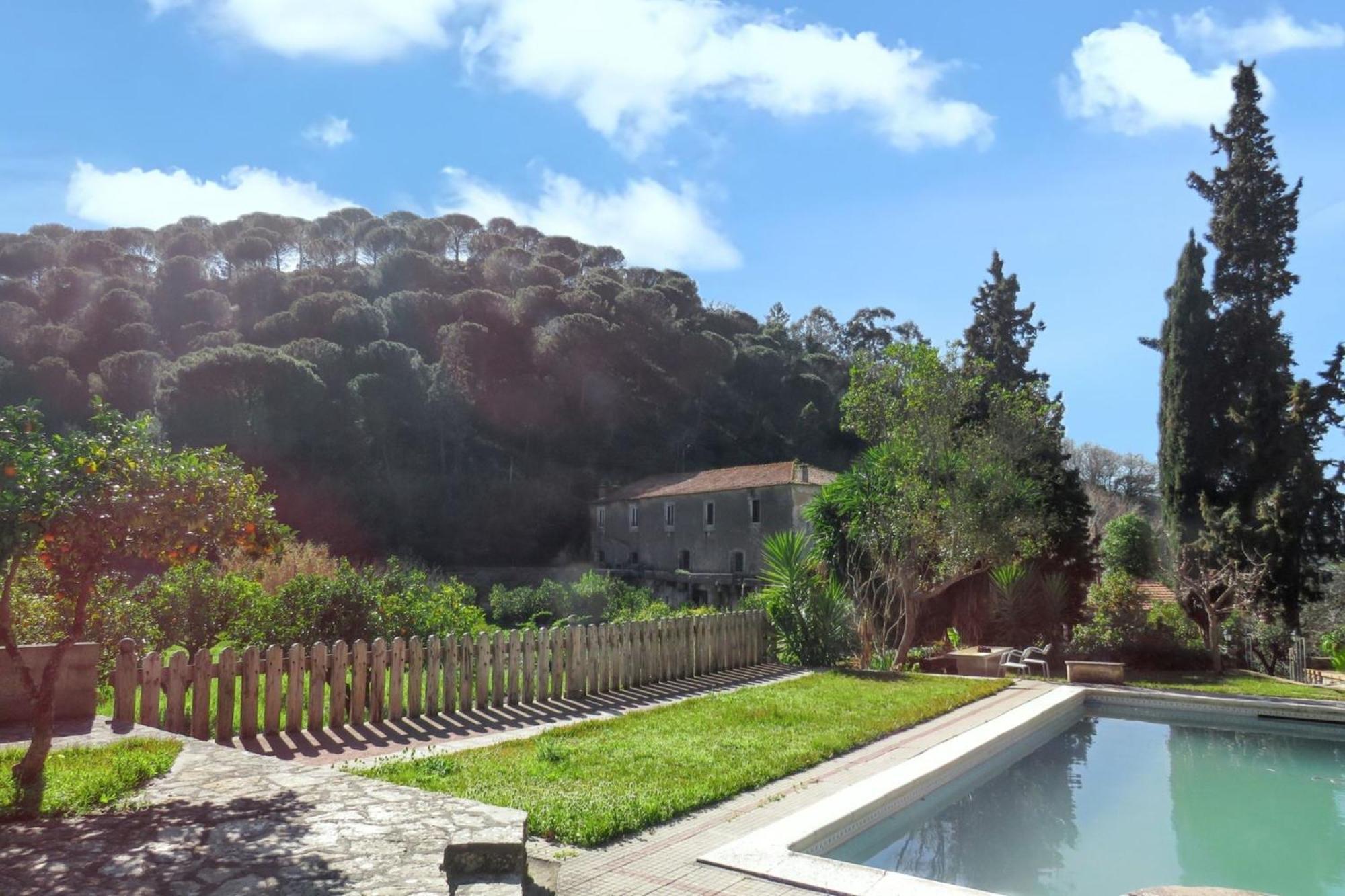 Bicentennial House In Porto De Mos With Mountain View And Pool Exteriör bild